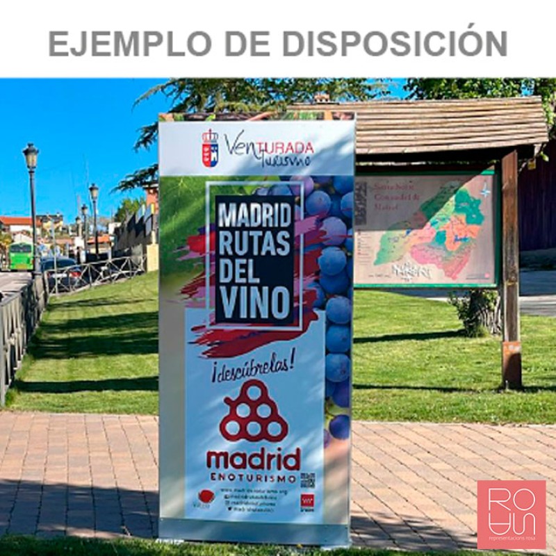 Tòtem per parades d'autobús Menorca